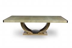 Karl Springer American Mid Century Karl Springer Extention Dining Table - 4273596