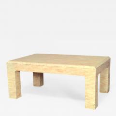 Karl Springer American Post War Design Modern Rectangular Coffee Table - 439539