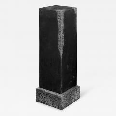 Karl Springer Black Granite Pedestal by Karl Springer - 187585