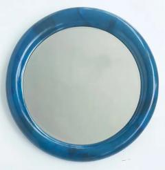 Karl Springer Custom Karl Springer Style Goatskin Covered Beveled Mirror - 3525599