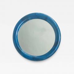 Karl Springer Custom Karl Springer Style Goatskin Covered Beveled Mirror - 3530095