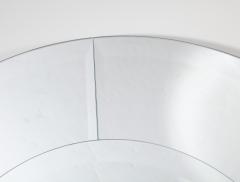 Karl Springer Custom Large Round Beveled Mirror in the Manner of Karl Springer - 2126853