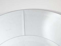 Karl Springer Custom Large Round Beveled Mirror in the Manner of Karl Springer - 3166585