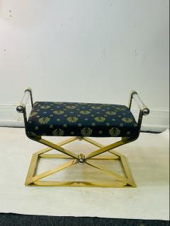 Karl Springer EXCEPTIONAL MODERN PAIR OF BRASS AND LUCITE BENCHES - 2046983