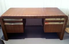 Karl Springer Embossed Leather Desk by Karl Springer - 51928