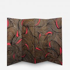Karl Springer FOUR PANEL COROMANDEL SCREEN Circa 1985 - 4595877
