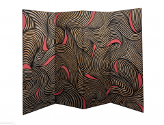 Karl Springer FOUR PANEL COROMANDEL SCREEN Circa 1985 - 4595878