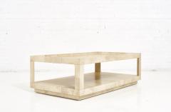 Karl Springer Goatskin Coffee Table 1980 - 2114757