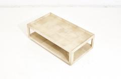 Karl Springer Goatskin Coffee Table 1980 - 2114758