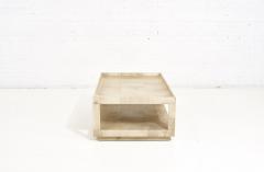 Karl Springer Goatskin Coffee Table 1980 - 2114759