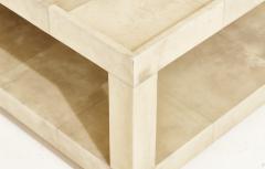 Karl Springer Goatskin Coffee Table 1980 - 2114760
