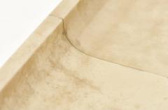 Karl Springer Goatskin Coffee Table 1980 - 2114761