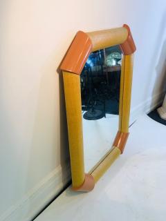 Karl Springer Hexagonal Mirror in the Style of Karl Springer  - 956071