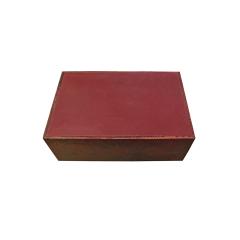 Karl Springer Karl Springer Burgundy Python Lidded Box 1980s - 969067