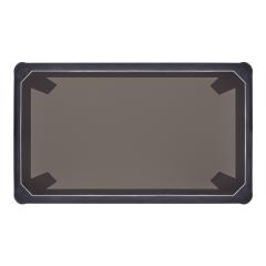 Karl Springer Karl Springer Chic Coffee Table in Embossed Lizard Leather 1994 Signed Dated  - 4435182