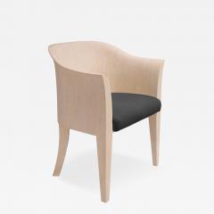 Karl Springer Karl Springer Chic Tulip Chair with Unique Lacquer Finish 1980s - 4435042