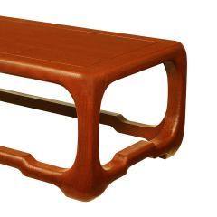 Karl Springer Karl Springer Chinese Cube Style Coffee Table in Lacquered Linen 1980s - 2251785