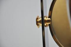 Karl Springer Karl Springer Chrome and Brass Vanity Mirror - 440410