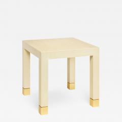 Karl Springer Karl Springer Classic Parsons Side Table 2000s - 2343534