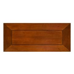 Karl Springer Karl Springer Coffee Table in Walnut with Macassar Ebony Gold Leaf 1980s - 3979168