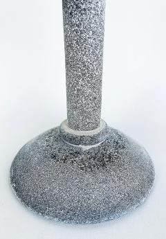 Karl Springer Karl Springer Designs Seguso Italy Black Scavo Candlesticks 1980s Set of 3 - 4541637