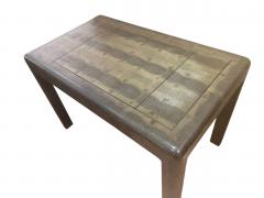Karl Springer Karl Springer Game Table in Embossed Lizard - 4084077