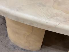 Karl Springer Karl Springer Goatskin Freeform Desk 1988 - 4323820