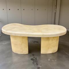 Karl Springer Karl Springer Goatskin Freeform Desk 1988 - 4324799