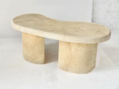 Karl Springer Karl Springer Goatskin Freeform Desk 1988 - 4324802