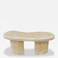 Karl Springer Karl Springer Goatskin Freeform Desk 1988 - 4326370