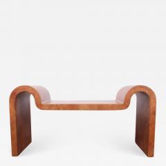 Karl Springer Karl Springer Goatskin Parchment Bench - 862358