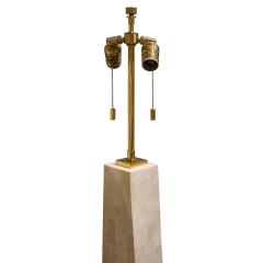Karl Springer Karl Springer J M F Floor Lamp in Tessellated Fossilized Coral 1980s - 4114146