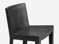 Karl Springer Karl Springer JMF Barstools Embossed Lizard Leather Brass USA 1986 - 4644675