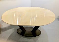 Karl Springer Karl Springer Lacquered Goatskin Table - 1376043