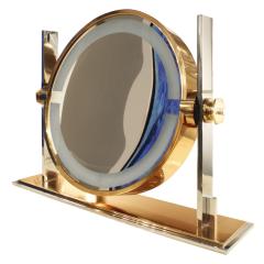 Karl Springer Karl Springer Large Illuminating Vanity Mirror 1980s - 583434