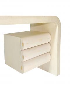 Karl Springer Karl Springer Lizard Skin Desk 1970 - 3172524