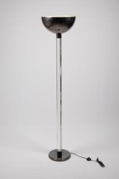 Karl Springer Karl Springer Lucite and Gunmetal Torchere - 511867