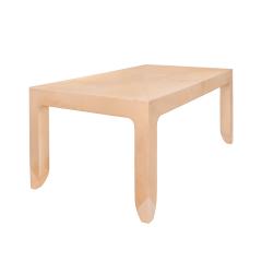 Karl Springer Karl Springer Magnificent Bristol Coffee Table in Lacquered Goatskin 1990 - 4320351