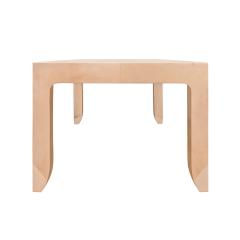 Karl Springer Karl Springer Magnificent Bristol Coffee Table in Lacquered Goatskin 1990 - 4320356