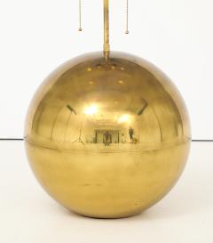 Karl Springer Karl Springer Orb Brass Large And Small Table Lamps - 4651463