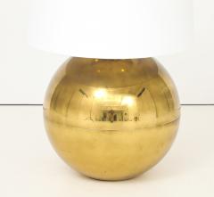 Karl Springer Karl Springer Orb Brass Large And Small Table Lamps - 4651464