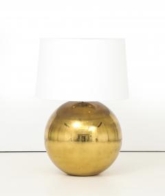 Karl Springer Karl Springer Orb Brass Large And Small Table Lamps - 4651467