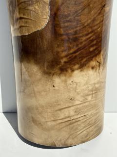 Karl Springer Karl Springer Parchment Console and Mirror - 3061561