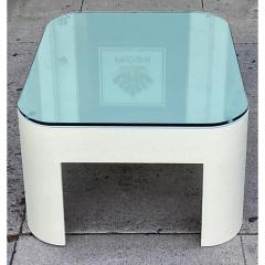 Karl Springer Karl Springer Raffia Clad Coffee Table - 4558150