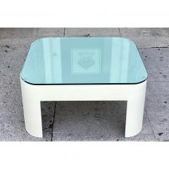 Karl Springer Karl Springer Raffia Clad Coffee Table - 4558154