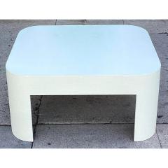 Karl Springer Karl Springer Raffia Clad Coffee Table - 4558155