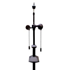 Karl Springer Karl Springer Rare Giacometti Style Table Lamp 1980s signed  - 1173680