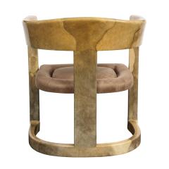 Karl Springer Karl Springer Rare Onassis Lounge Chair1970s - 2029615