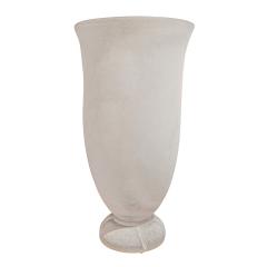 Karl Springer Karl Springer Rare Pair of Venetian Glass Table Top Torcheres 1980s - 3197378
