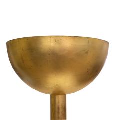 Karl Springer Karl Springer Rare and Exceptional Gold Leaf and Lucite Torchere 1980s - 3023248